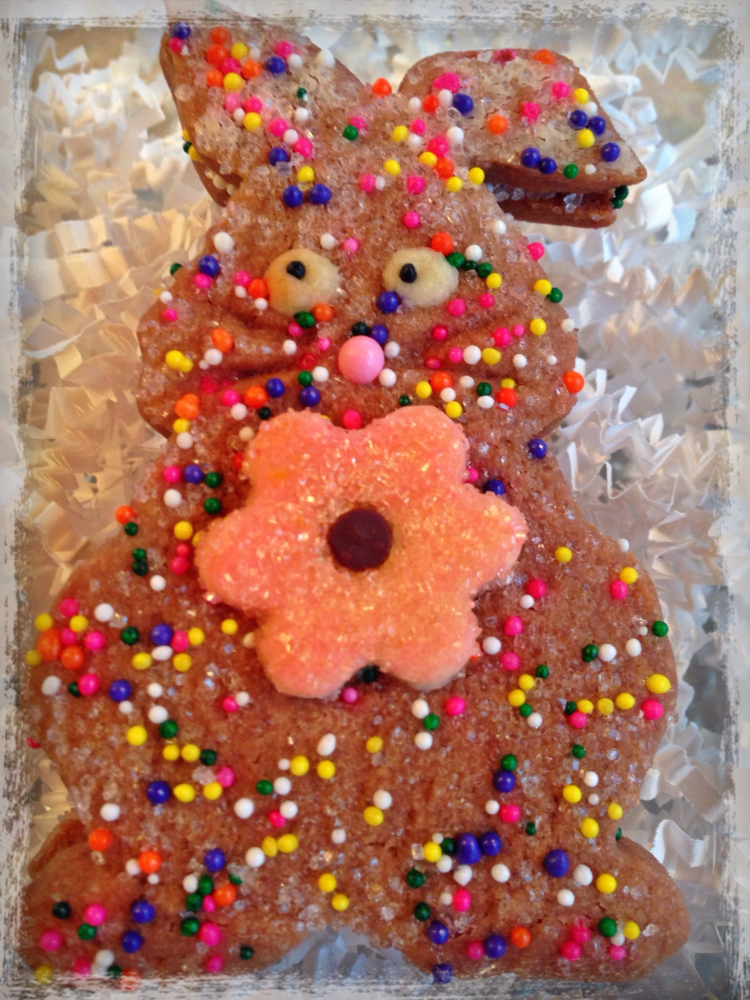 Chocolate Easter Bunny Cookies From Scratch