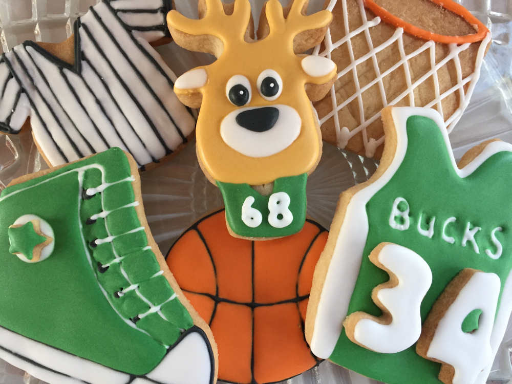 Milwaukee Bucks Cookies Giannis Cookies Bango Cookies Basketball