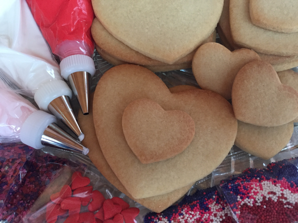 Cookie Decorating Valentine Party Kit Cookies From Scratch